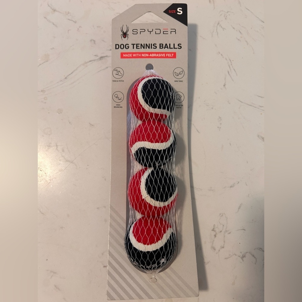 Spyder Dog Tennis Balls - 4 pack -Small